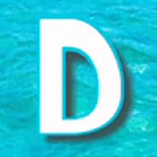 🌊 Эмодзи «Морские буквы» для Telegram