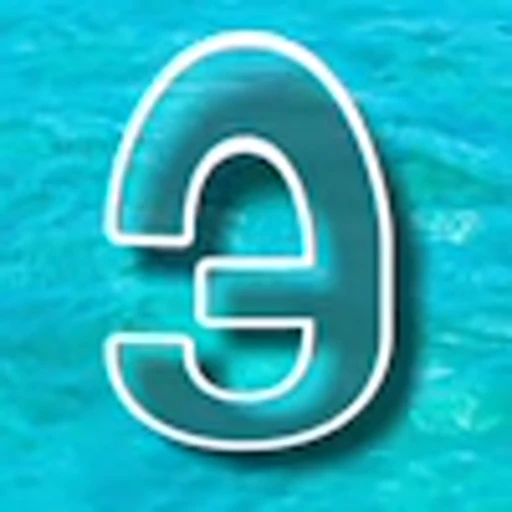 🌊 Эмодзи «Морские буквы» для Telegram