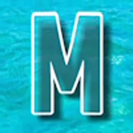 🌊 Эмодзи «Морские буквы» для Telegram