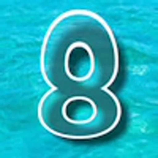 🌊 Эмодзи «Морские буквы» для Telegram