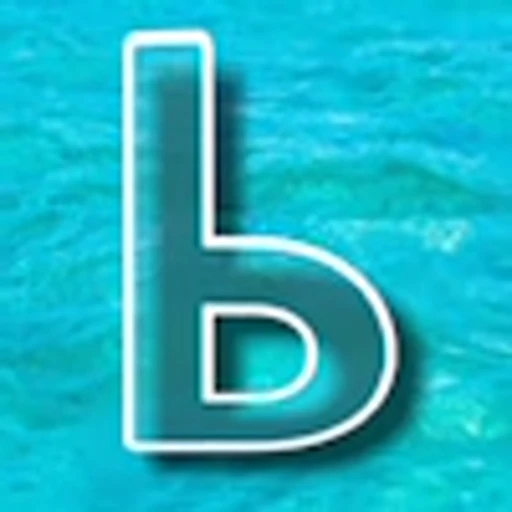 🌊 Эмодзи «Морские буквы» для Telegram