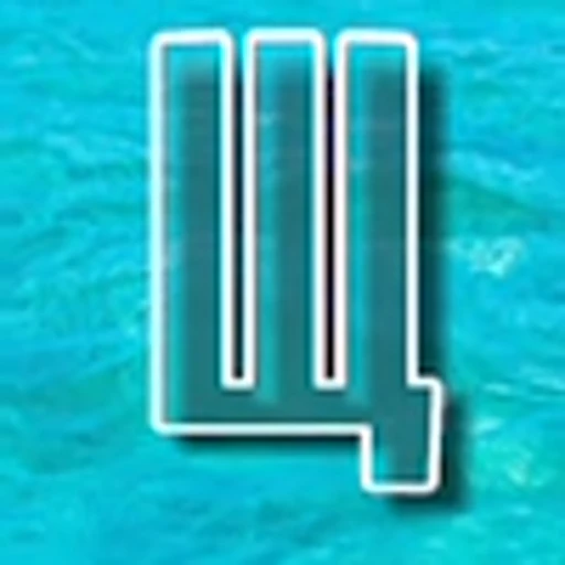🌊 Эмодзи «Морские буквы» для Telegram