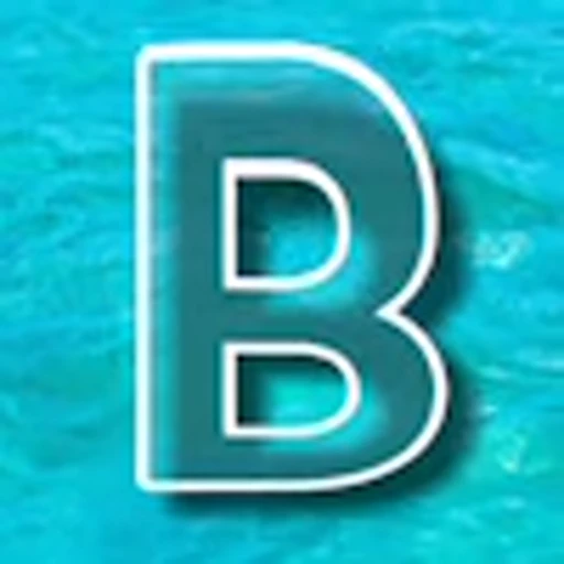 🌊 Эмодзи «Морские буквы» для Telegram