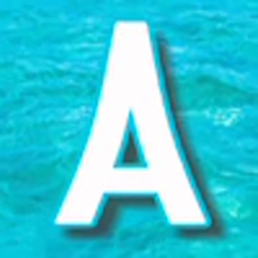 🌊 Эмодзи «Морские буквы» для Telegram
