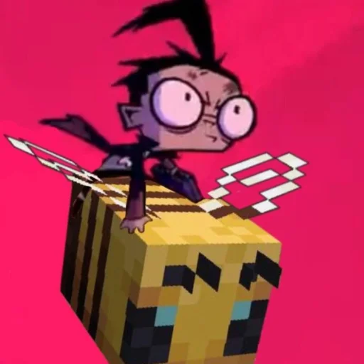 🐝 Стикер «пришелец зим» для Telegram