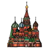 😍 Эмодзи «Москва» для Telegram