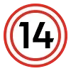 Стикер 33 ⭕️1️⃣ красная ветка