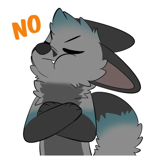 👎 Стикер «Mosh» для Telegram