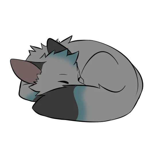 😴 Стикер «Mosh» для Telegram