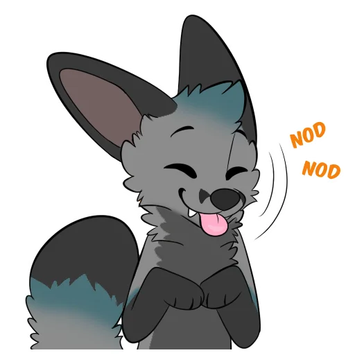 😊 Стикер «Mosh» для Telegram
