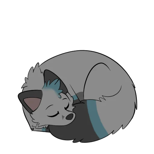😴 Стикер «Mosh» для Telegram