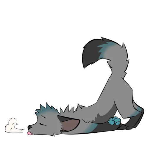 💤 Стикер «Mosh» для Telegram