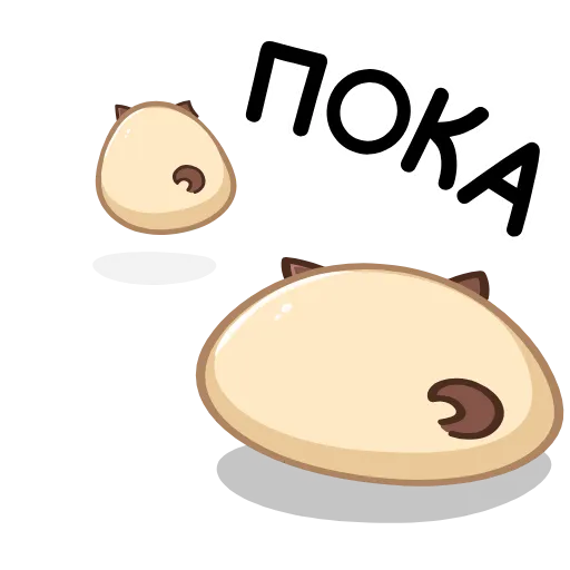 Стикер 14 Мопс Моши