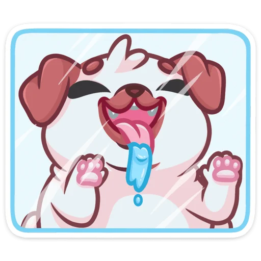 😛 Стикер «Моси» для Telegram