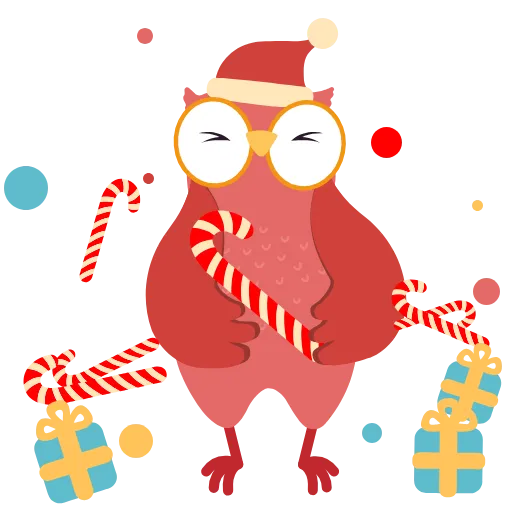🎄 Стикер «Москвенок» для Telegram