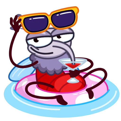 😎 Стикер «Mosquito» для Telegram