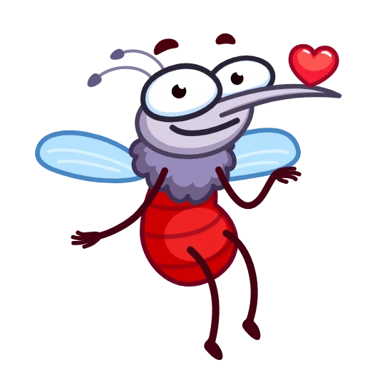😘 Стикер «Mosquito» для Telegram