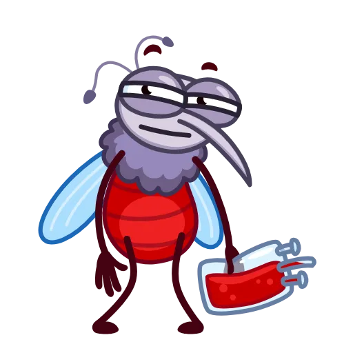 🥴 Стикер «Mosquito» для Telegram