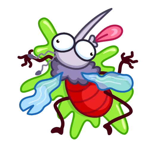 😵 Стикер «Mosquito» для Telegram