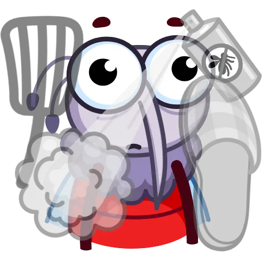 😳 Стикер «Mosquito» для Telegram