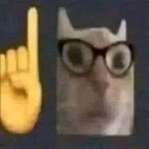 🤓 Стикер «cats.mos?» для Telegram