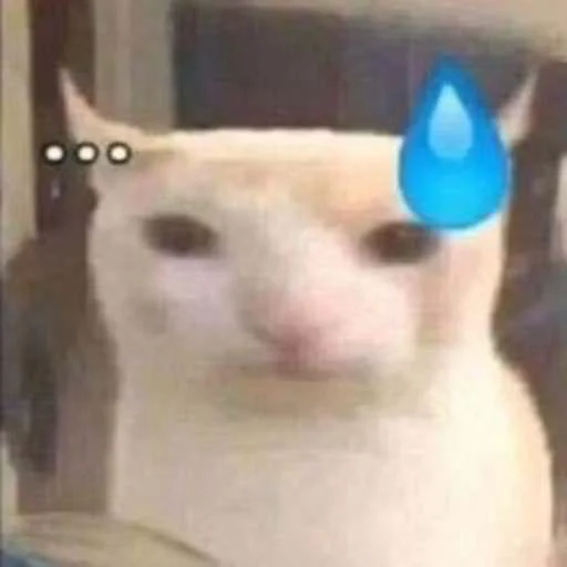 😓 Стикер «cats.mos?» для Telegram