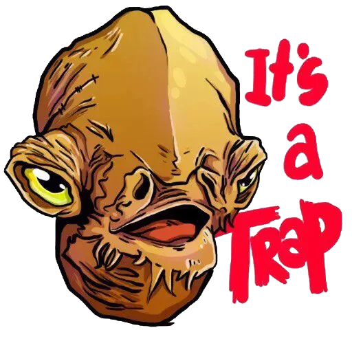 😱 Стикер «Star Wars» для Telegram