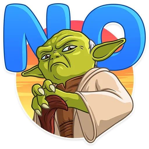 🙅‍♂️ Стикер «Star Wars» для Telegram