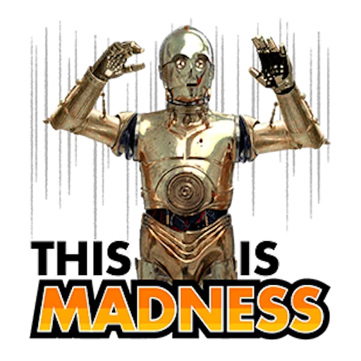😳 Стикер «Star Wars» для Telegram