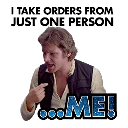 🙄 Стикер «Star Wars» для Telegram