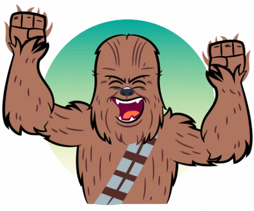 🥳 Стикер «Star Wars» для Telegram