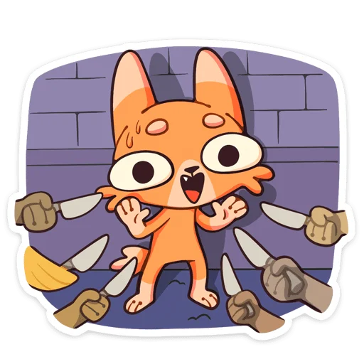🔪 Стикер «Джек 2.0» для Telegram