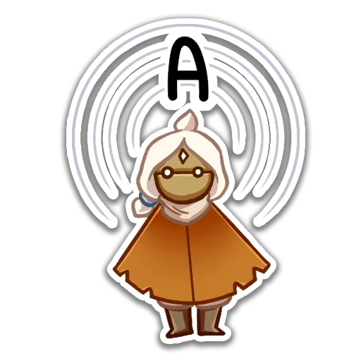 😮 Стикер «Moth of the Light» для Telegram