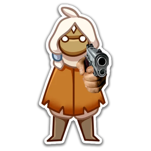 🔫 Стикер «Moth of the Light» для Telegram