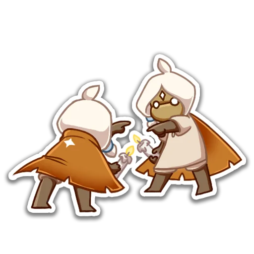 👉 Стикер «Moth of the Light» для Telegram