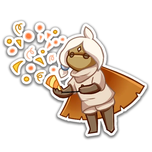 🎉 Стикер «Moth of the Light» для Telegram