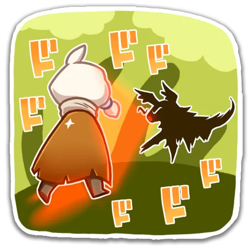 🦐 Стикер «Moth of the Light» для Telegram