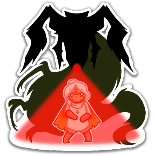 🦐 Стикер «Moth of the Light» для Telegram