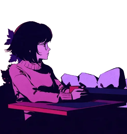 😍 Стикер «Motion Anime» для Telegram