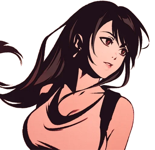 😍 Стикер «Motion Art anime» для Telegram
