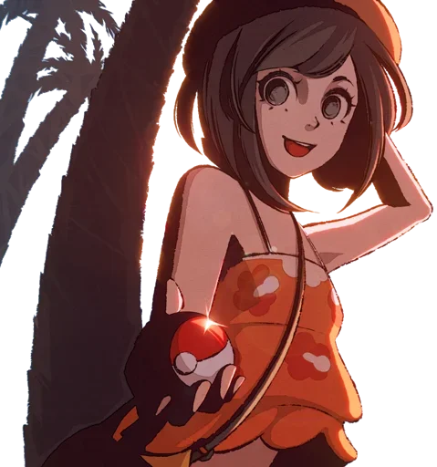😍 Стикер «Motion Art anime» для Telegram