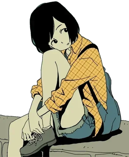 😍 Стикер «Motion Art anime» для Telegram