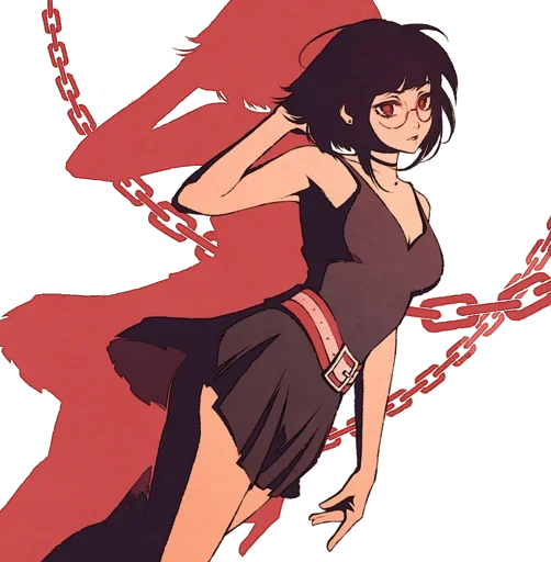 😍 Стикер «Motion Art anime» для Telegram