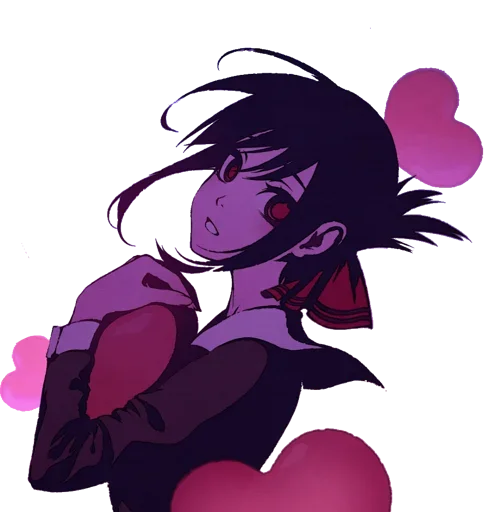 😍 Стикер «Motion Art anime» для Telegram