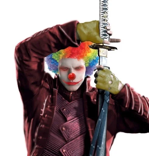 🤡 Стикер «Devil may cry Мемы» для Telegram