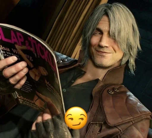 😏 Стикер «Devil may cry Мемы» для Telegram