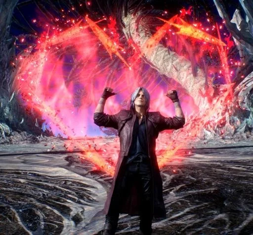 ❤️ Стикер «Devil may cry Мемы» для Telegram