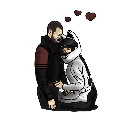❤️ Стикер «Motocat» для Telegram