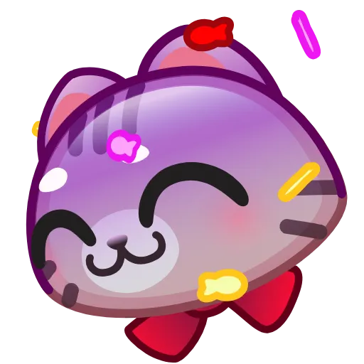 ☺️ Стикер «Motty Cat Emoji» для Telegram