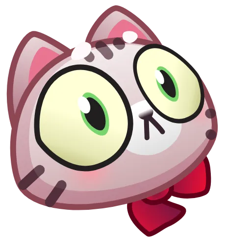 😳 Стикер «Motty Cat Emoji» для Telegram